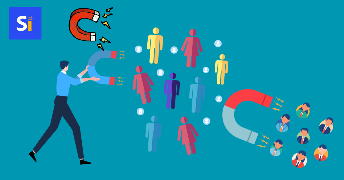 Lead Generation Business Concept