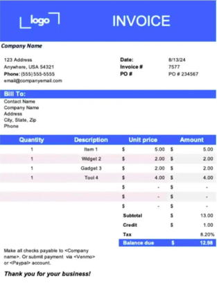 Small Business Template Image
