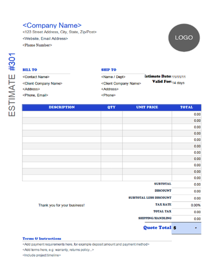 Services Template Preview